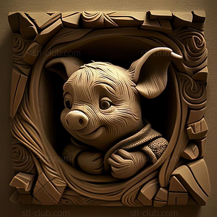 st Piglet from The Adventures of Vinnie
